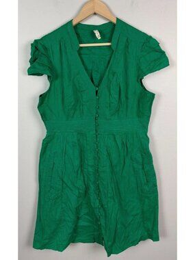 maeve long-sleeve square-neck pleated mini dress Maeve Long-Sleeve Square-Neck Pleated Mini Dress
